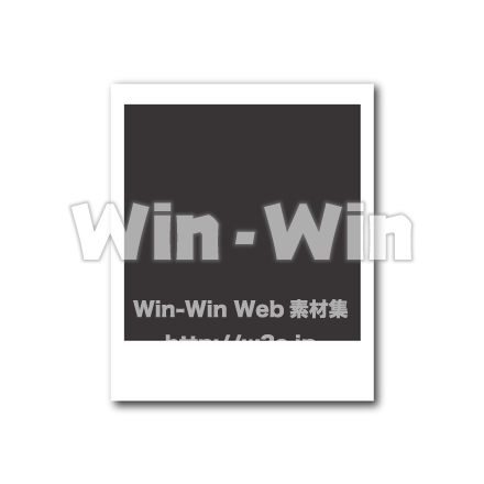 ポラロイド写真のCG・イラスト素材 W-018495