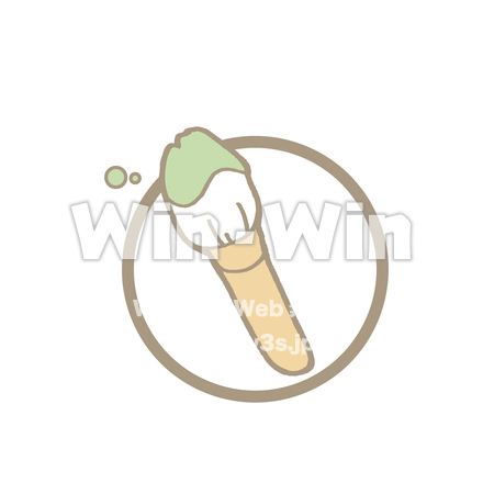 塗りアイコンのCG・イラスト素材 W-018518