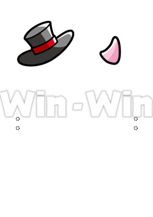 お面のつののCG・イラスト素材 W-019465