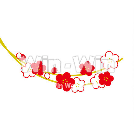 うめ_01のCG・イラスト素材 W-018693