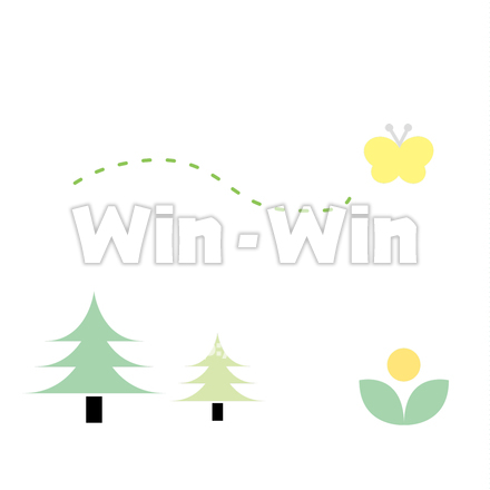 晴れた日のCG・イラスト素材 W-018908