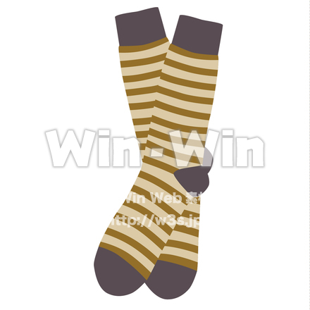 靴下のCG・イラスト素材 W-018434