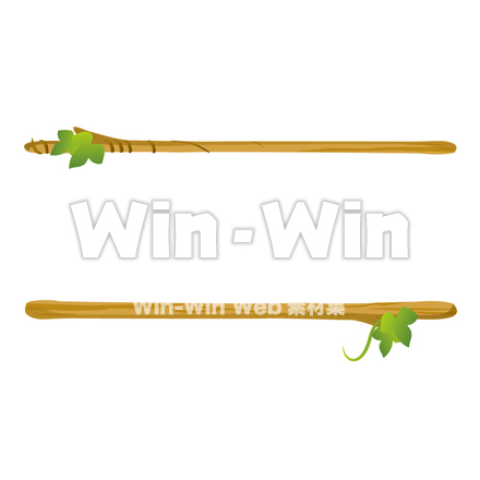 棒のCG・イラスト素材 W-019384