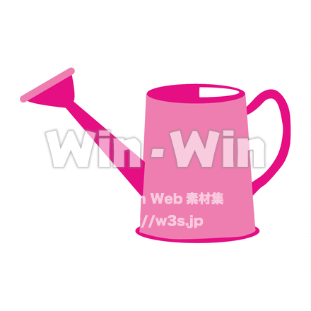 じょうろのCG・イラスト素材 W-019840