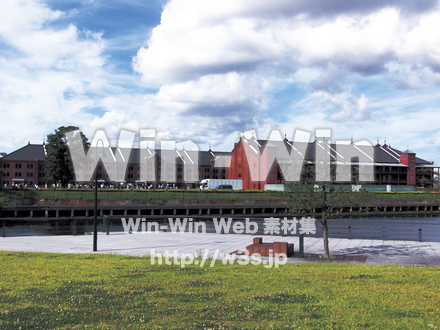 赤レンガ倉庫の写真素材 W-018451