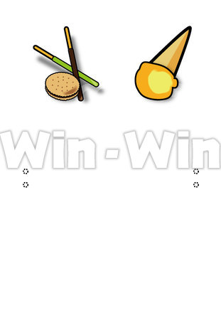 つの（鬼のお面用）のCG・イラスト素材 W-019466