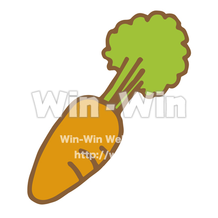 にんじんのCG・イラスト素材 W-019682