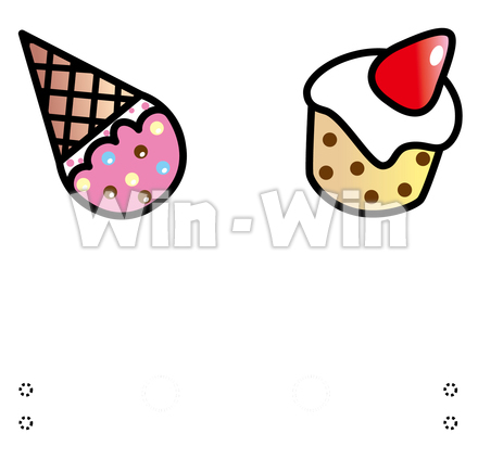 お面のつののCG・イラスト素材 W-019481