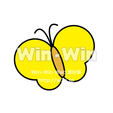 ちょうちょのCG・イラスト素材 W-019765