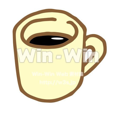 コーヒーのCG・イラスト素材 W-019679