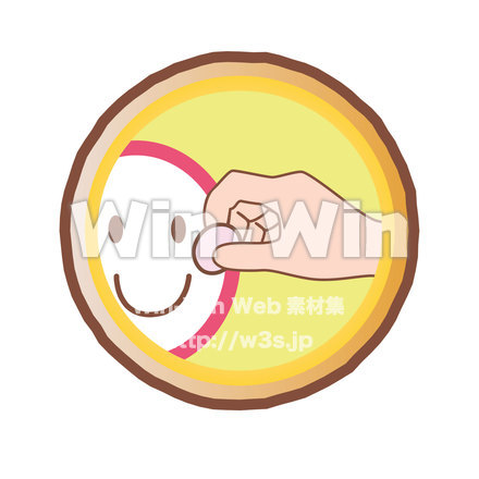 スタンプラリー（シール）のCG・イラスト素材 W-019852