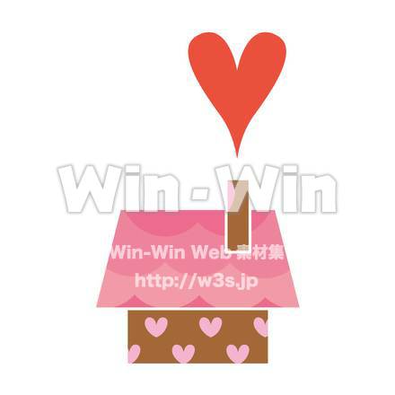 愛あるおうちのCG・イラスト素材 W-018572