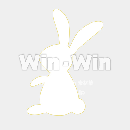 うさぎのCG・イラスト素材 W-018711