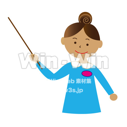 先生のCG・イラスト素材 W-018259