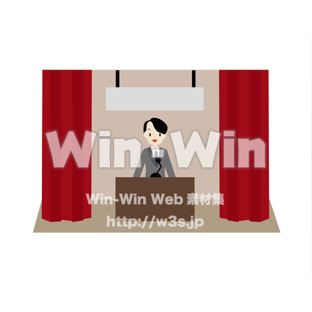 福祉大会のCG・イラスト素材 W-019192