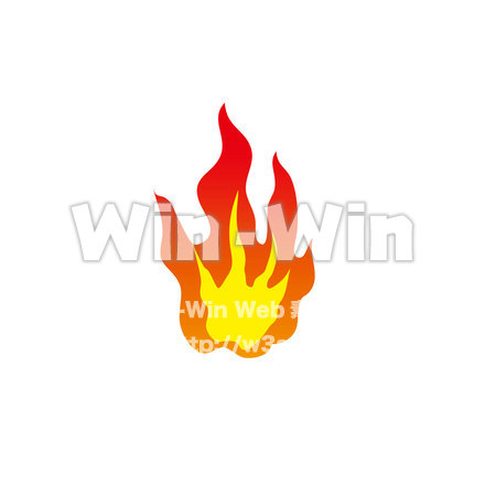 火のCG・イラスト素材 W-019363