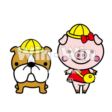 幼稚園児のCG・イラスト素材 W-019722