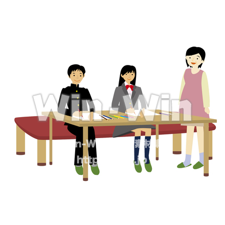 支援センターのCG・イラスト素材 W-019188