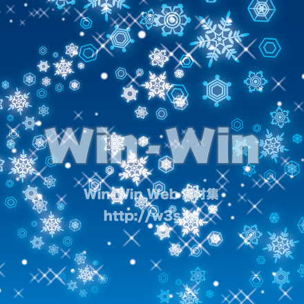 散布ブラシ雪のCG・イラスト素材 W-018732