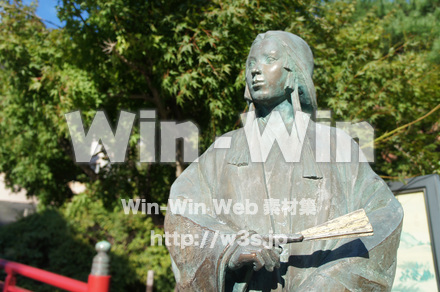 有馬温泉　ねね橋の写真素材 W-018195