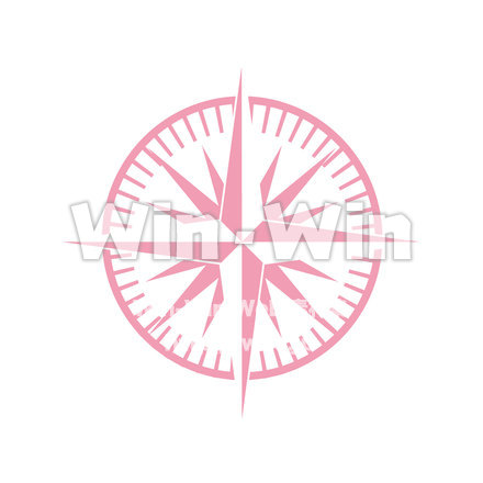 アイコン　羅針盤のCG・イラスト素材 W-019434