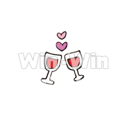 乾杯のCG・イラスト素材 W-018632