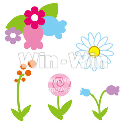 はなのCG・イラスト素材 W-019717