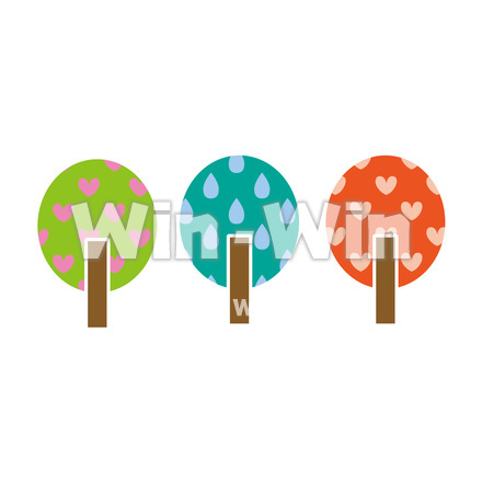 木のCG・イラスト素材 W-018577