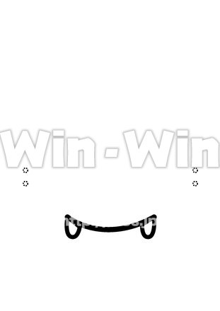 口（鬼のお面用）のCG・イラスト素材 W-019467