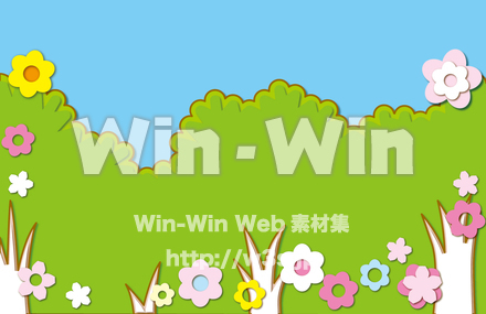 春の森のCG・イラスト素材 W-018820