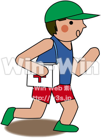 救護者のCG・イラスト素材 W-019080