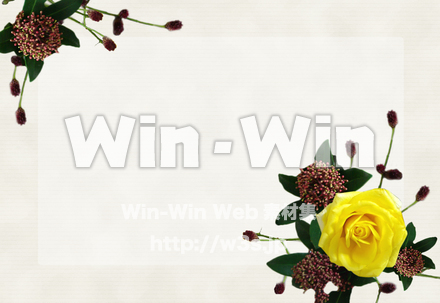 フラワーカードの写真素材 W-018506