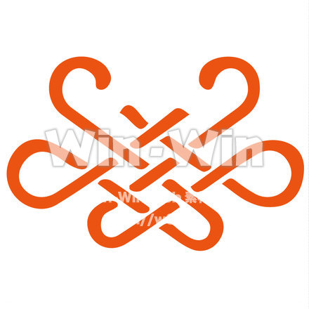 宝結び蝶のCG・イラスト素材 W-018787