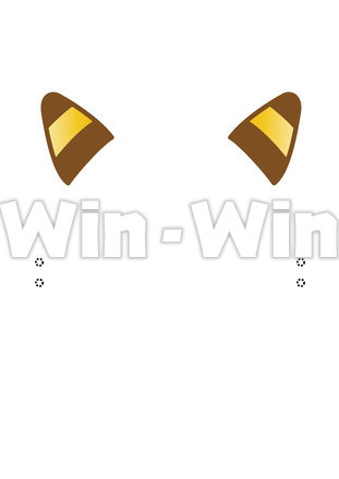 鬼のお面_口のCG・イラスト素材 W-019607