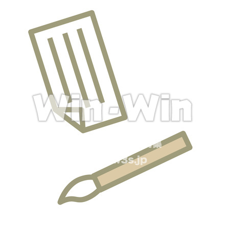 川柳一筆書きのCG・イラスト素材 W-019149