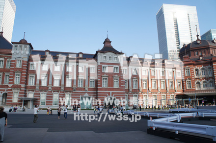 東京駅の写真素材 W-018068