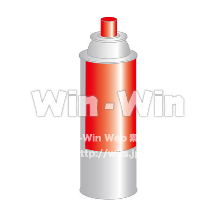 スプレー缶のCG・イラスト素材 W-019300