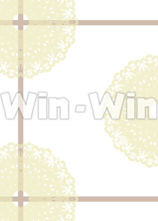 招待状テンプレートのCG・イラスト素材 W-018758