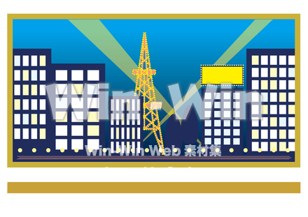 夜景1のCG・イラスト素材 W-019090