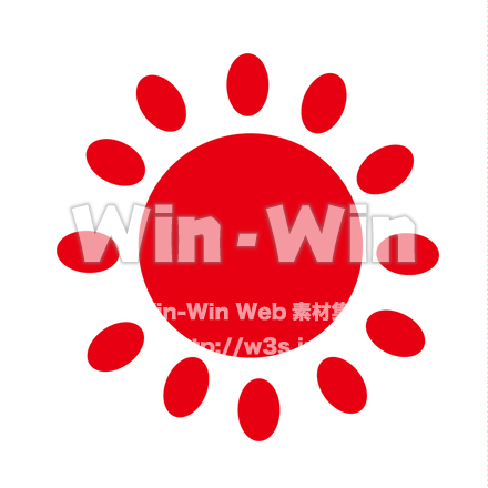 太陽のCG・イラスト素材 W-019845