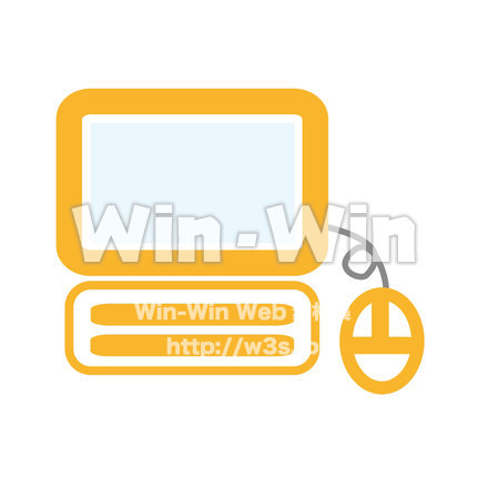 パソコンのCG・イラスト素材 W-019831