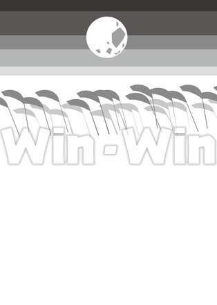 9月イラスト背景のシルエット素材 W-021827