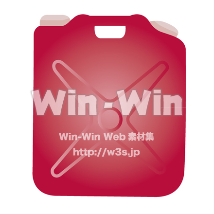 ポリタンクのCG・イラスト素材 W-021289