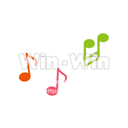 鼻歌のCG・イラスト素材 W-020744