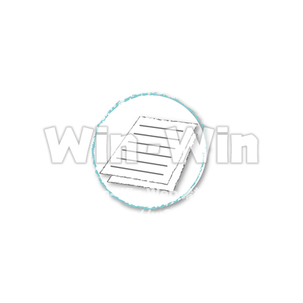 書類のCG・イラスト素材 W-020647