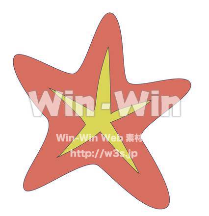 ヒトデのCG・イラスト素材 W-020036