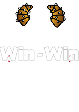 うしの角のCG・イラスト素材 W-020328