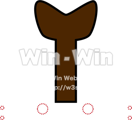 カブトムシお面角のCG・イラスト素材 W-020388