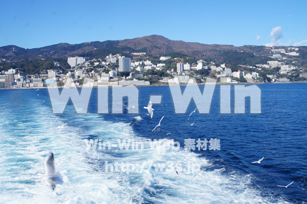 熱海港の写真素材 W-021596