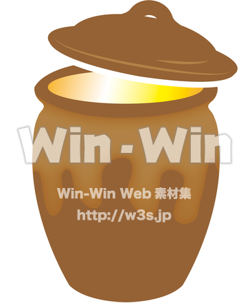 壷のCG・イラスト素材 W-021768